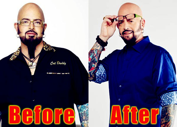 Image of Jackson Galaxy weight loss before and after