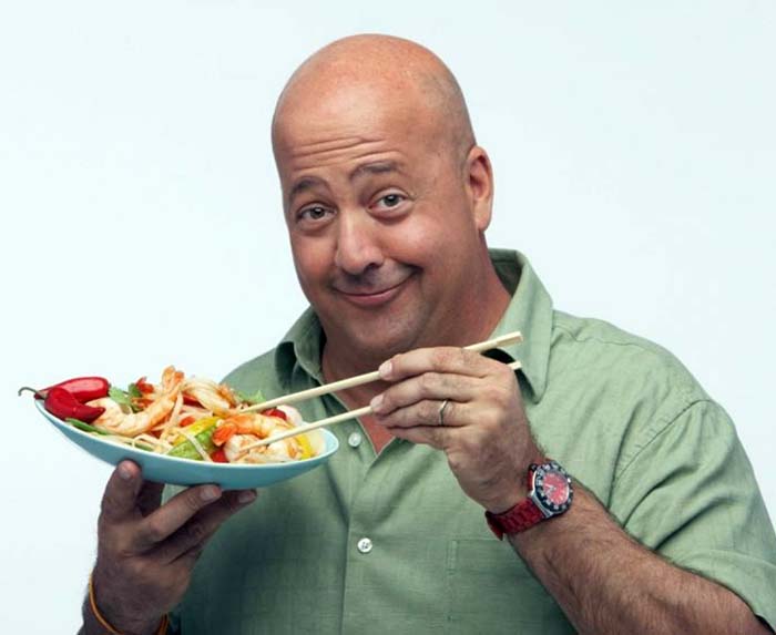 Image of celebrity chef and restaurateur, Andrew Zimmern.