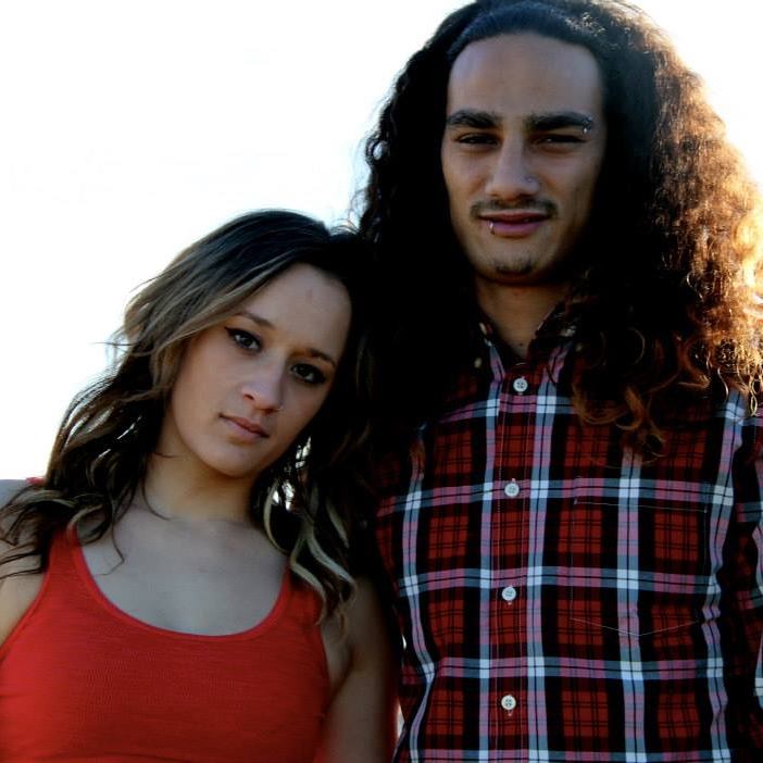 Kanani Chock with his wife Mariah Chock