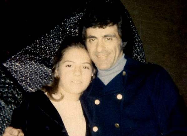 Frankie Valli with his late daughter, Celia Valli 
