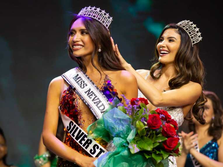 Kataluna Enriquez crowned as Miss Silver State USA