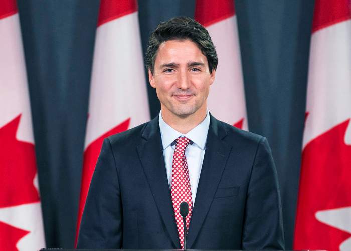 celebrities who were born on Christmas, Justin Trudeau