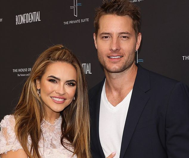 Chrishelle Stause with her ex-husband, Justin Hartley