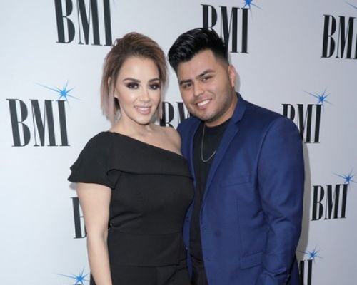 Rosie Rivera smiling with her husband, Abel Flores