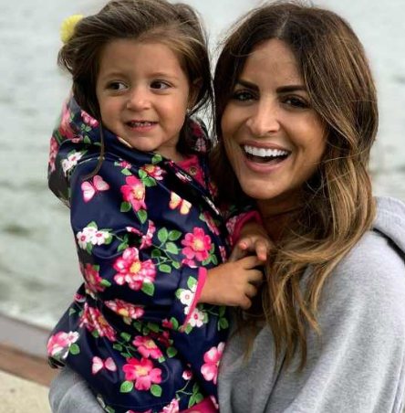 Alison Victoria smiling with her niece