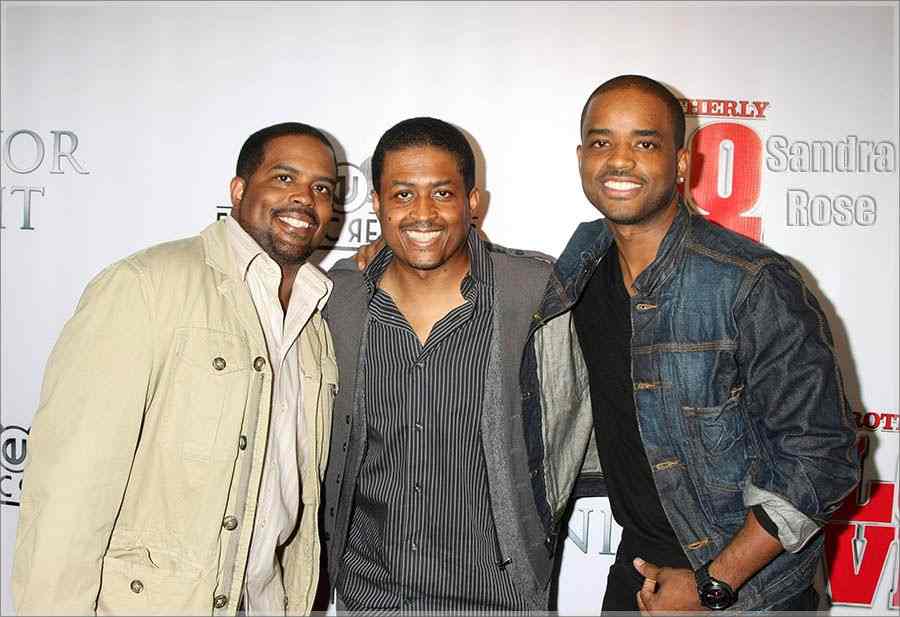Larenz Tate and Brothers, Larron Tate and Lahmard Tate Triplets Facts